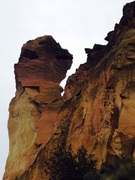 Monkey face in Smith Rock State Park