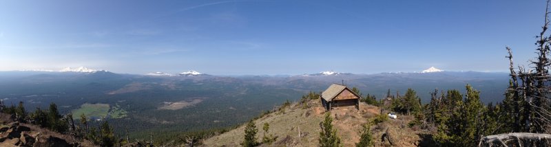 Panorama from Black Butte