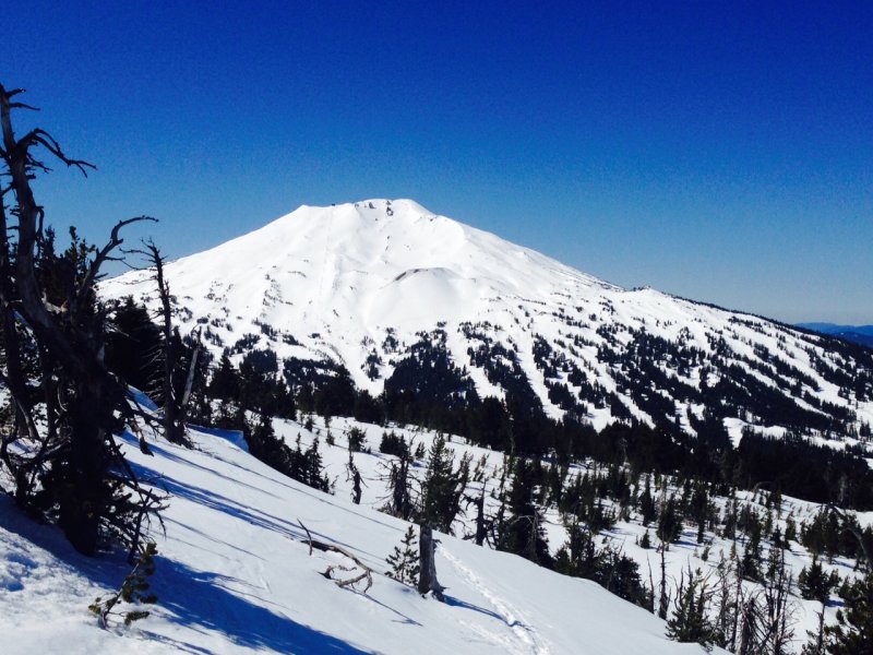 Mt Bachelor from Tumalo Mountain