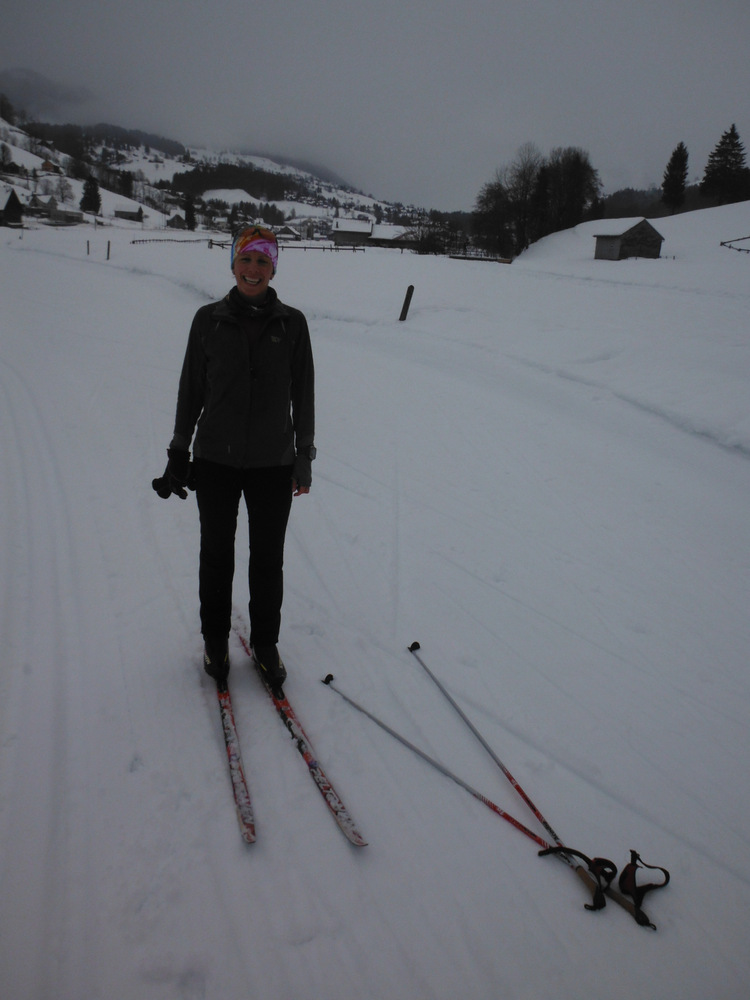Skate ski in Alt St. Johann