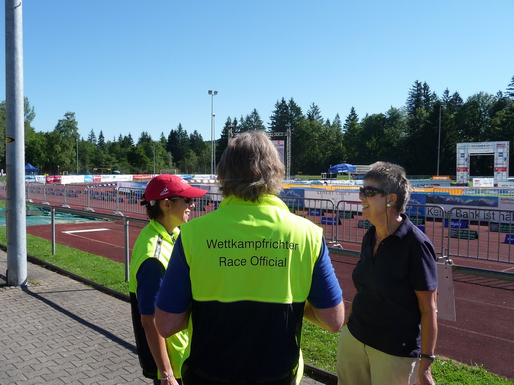 Working at the World Champs in Immenstadt