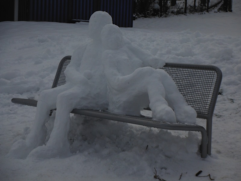 Snow sculpture Litzelstetten