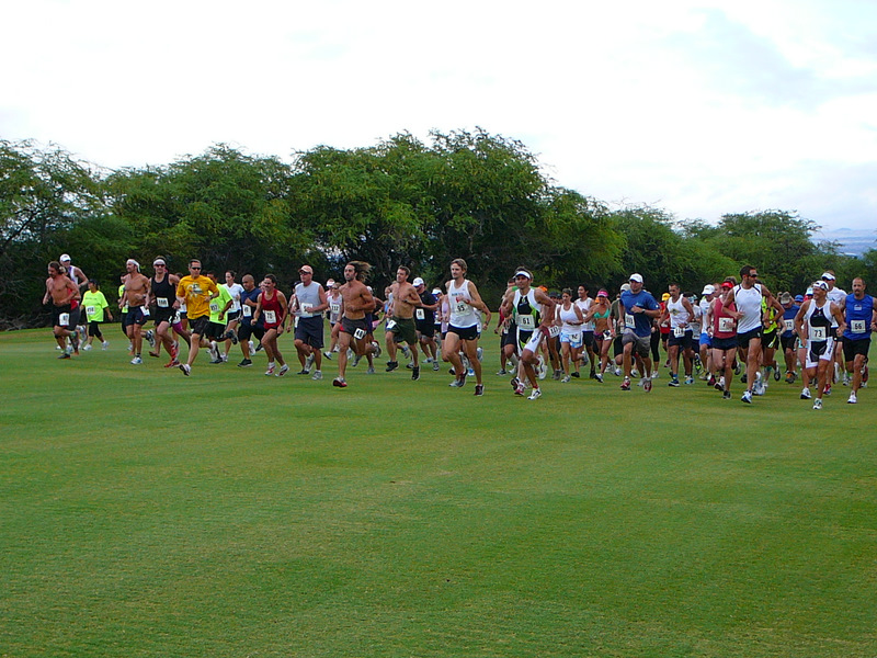 10km race at Mauna Lani