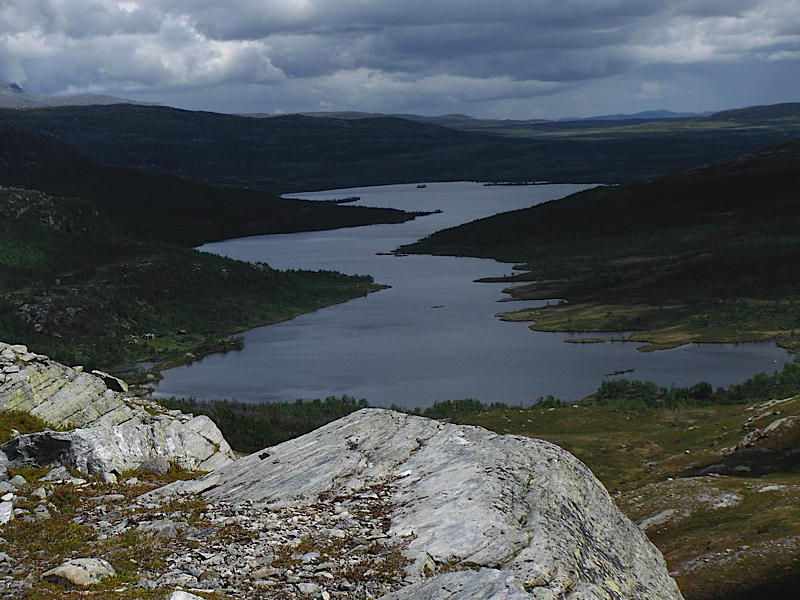 View from Heklefjell hike