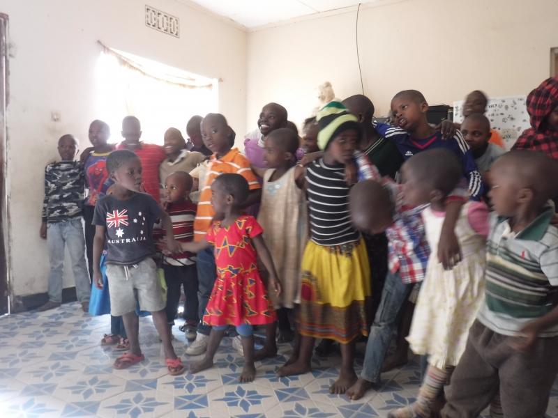A song from the kids at Mama Jane's orphanage