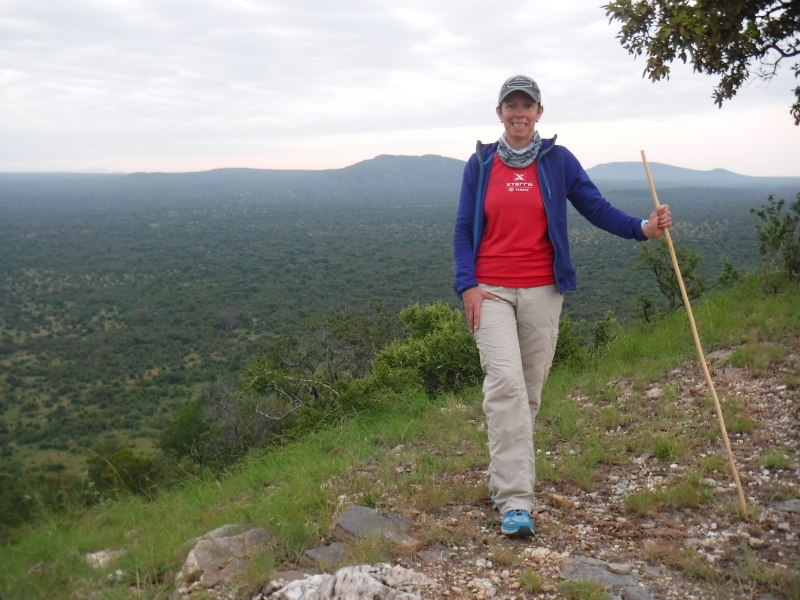Early morning hike from Sangaiwe Lodge