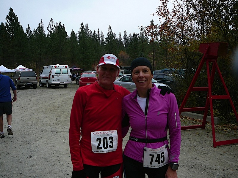 Trail Race Vernon Kari and I