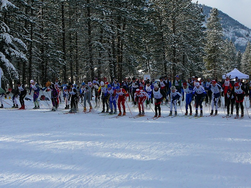 Winthrop XC ski race