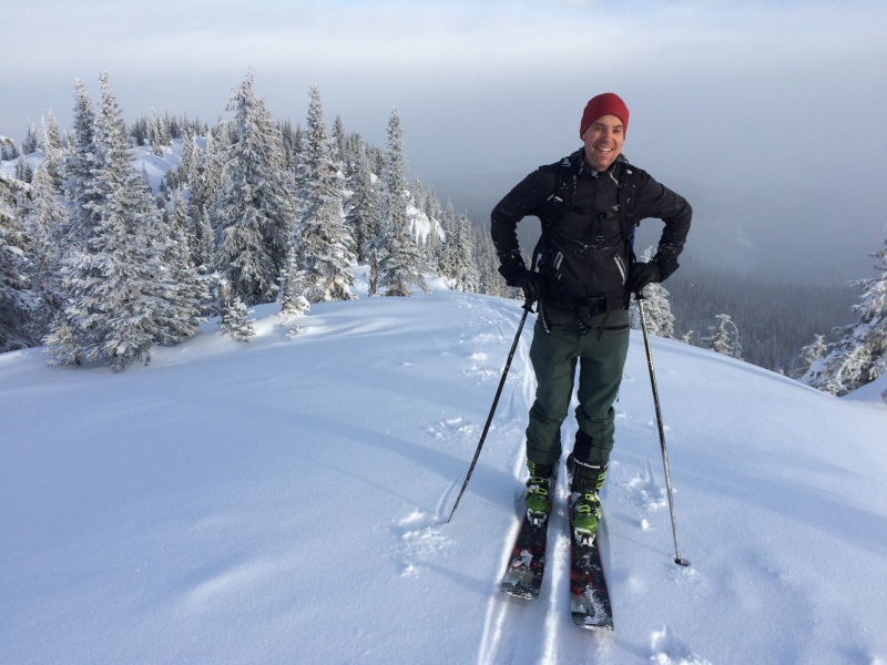 Backcountry ski at Big White