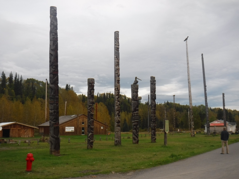 Gitanyow Totem Poles Sept 13